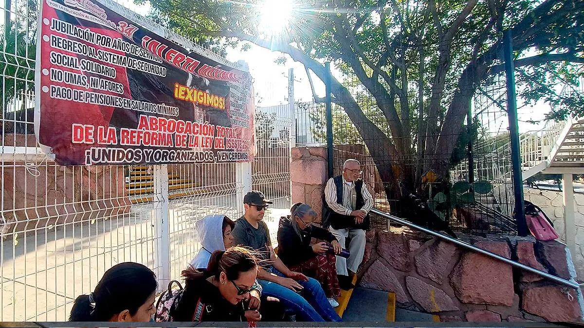 Protesta de profesores