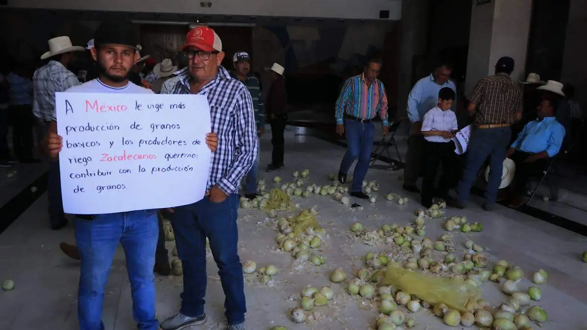 Protesta de propietarios de pozos agrícolas