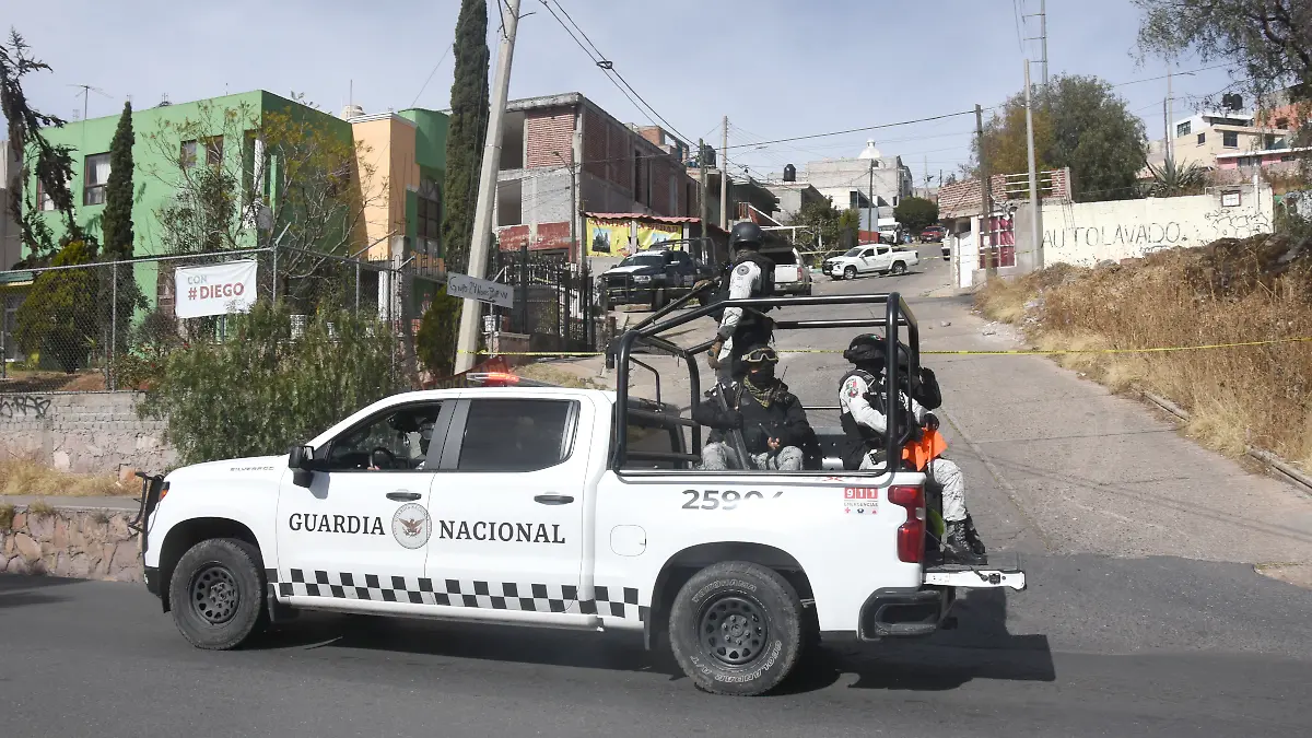 Elementos de la Guardia Nacional