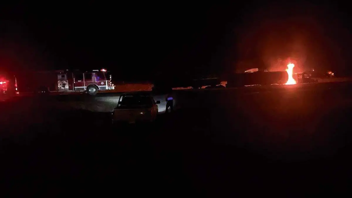 Accidente en carretera 45