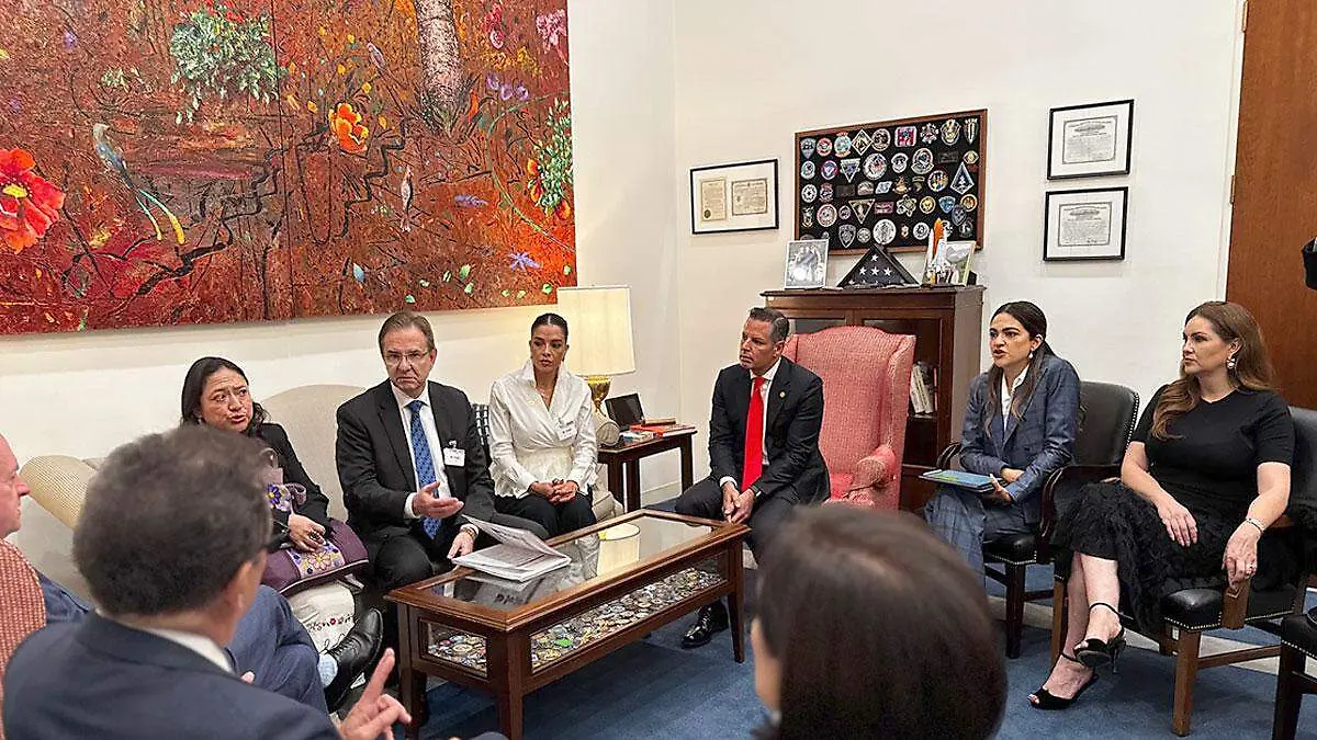 Reunión de legisladores mexicanos en EU