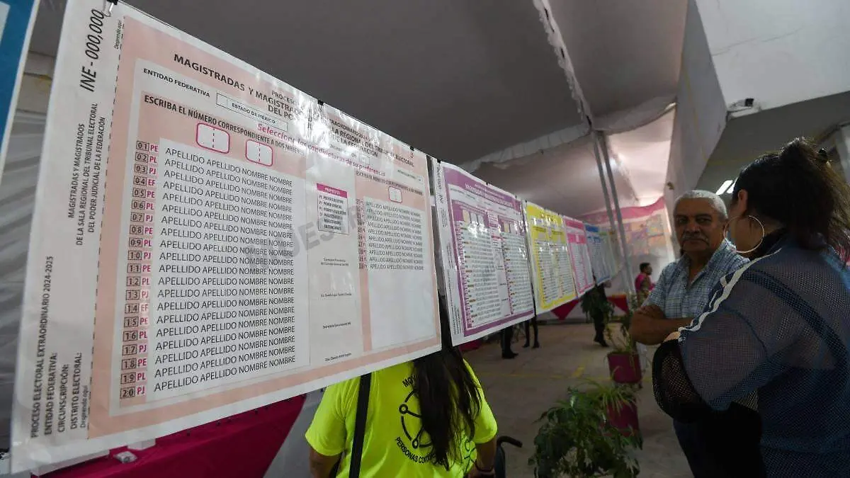 boletas elección judicial