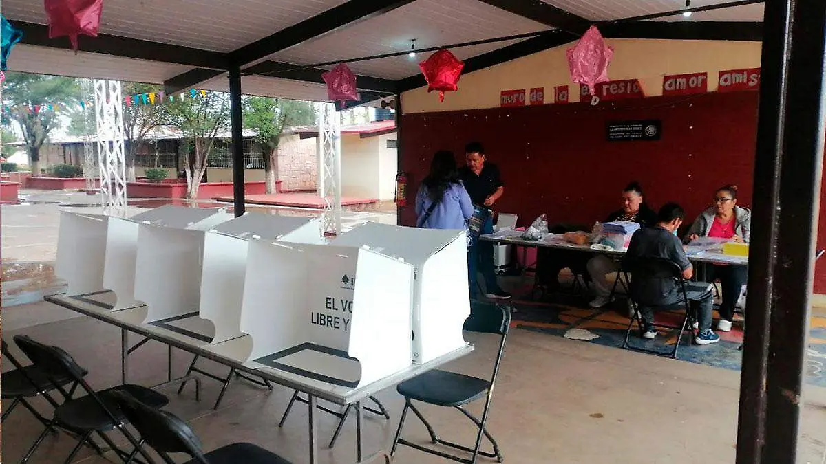 Instalación de Casilla en Fresnillo, Zacatecas