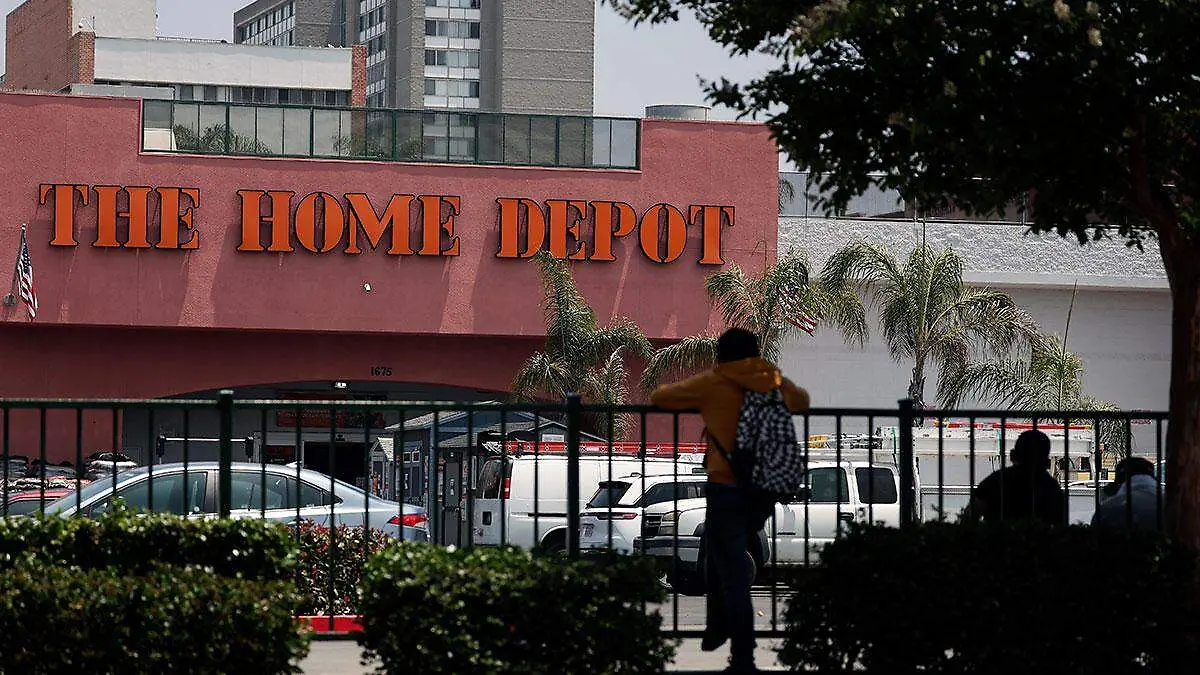 Operativo de ICE en Home Depot