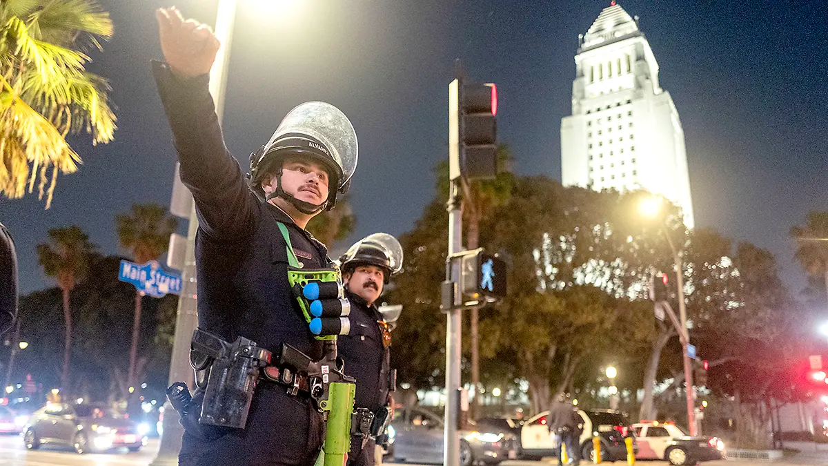 Vigilancia en Los Ángeles, California