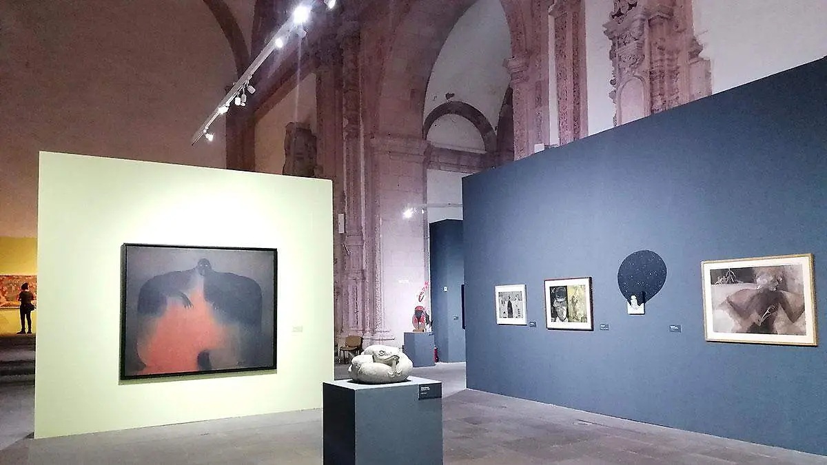 Interior del antiguo templo de San Agustín