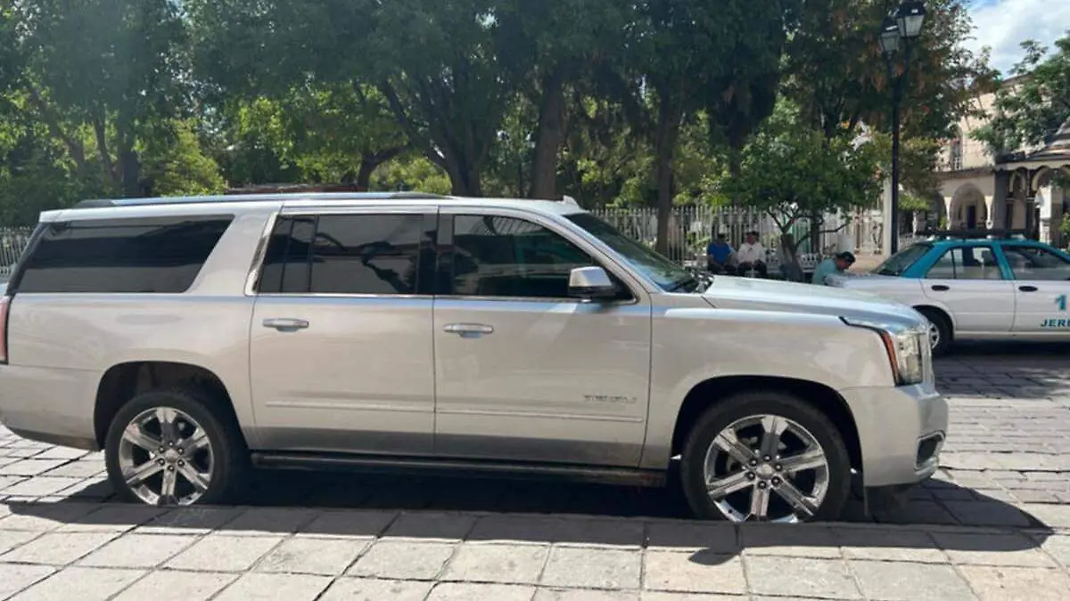 Camioneta alcalde de Jerez