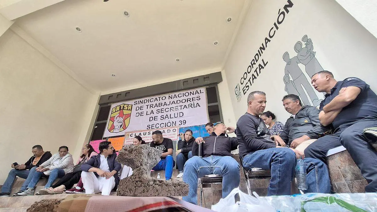 Protesta Imss Bienestar en Zacatecas