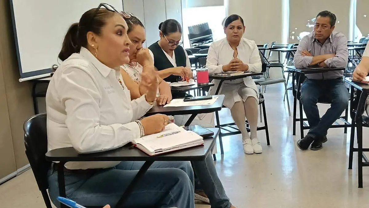 Norma Castorena, dirigente de la SNTSA