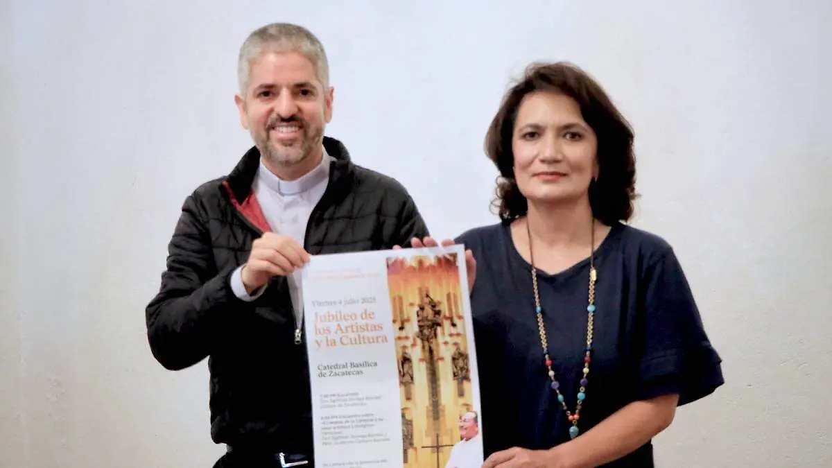 Presentación del jubileo de los artistas y la cultura