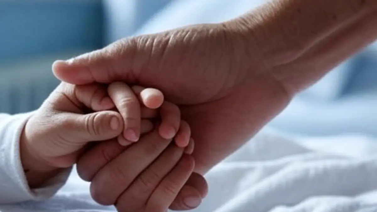 Imagen niño en hospital