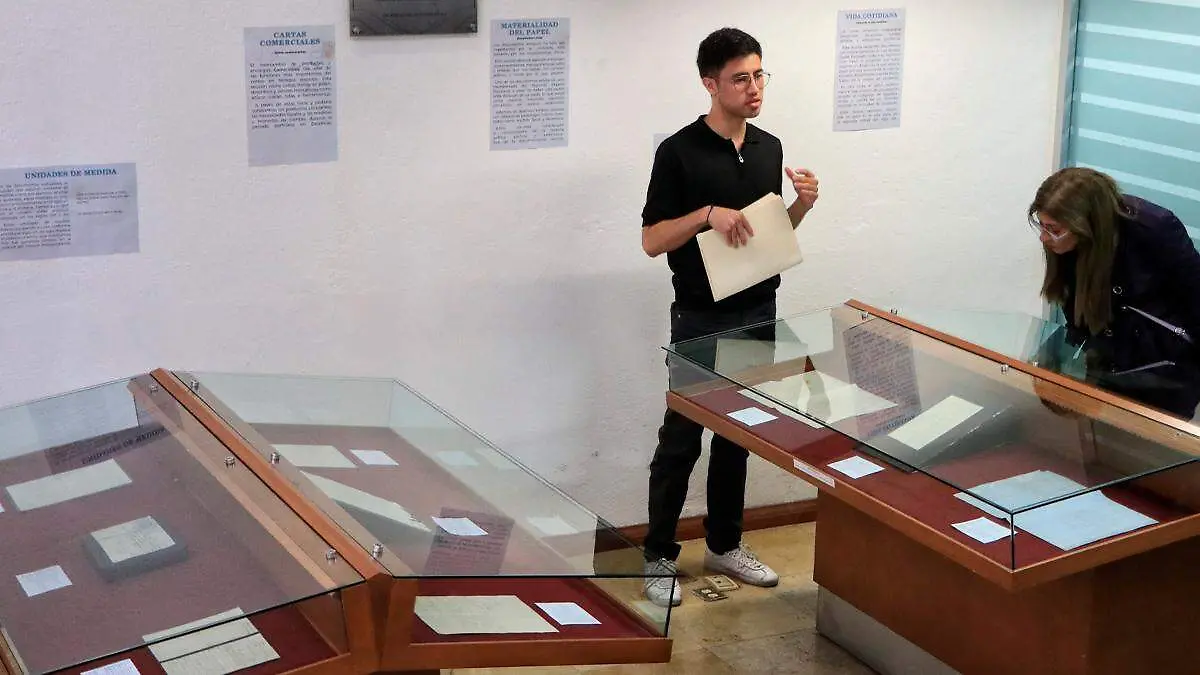 Exposición documentos históricos