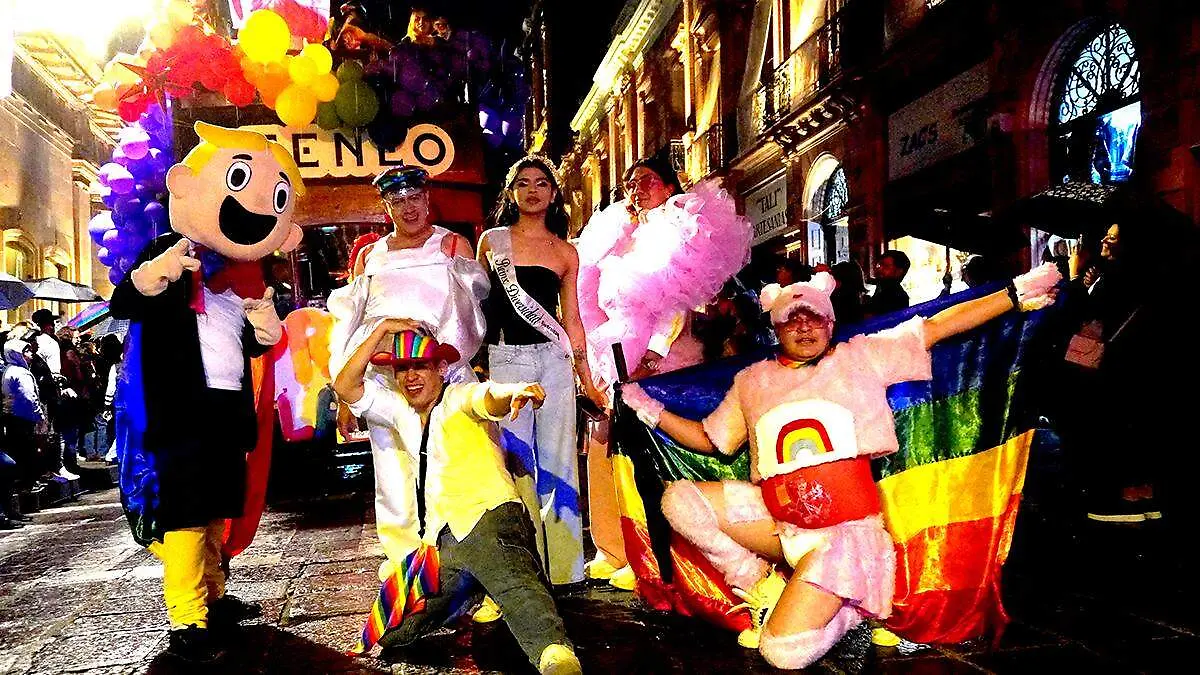 Marcha lgbtiq en Zacatecas