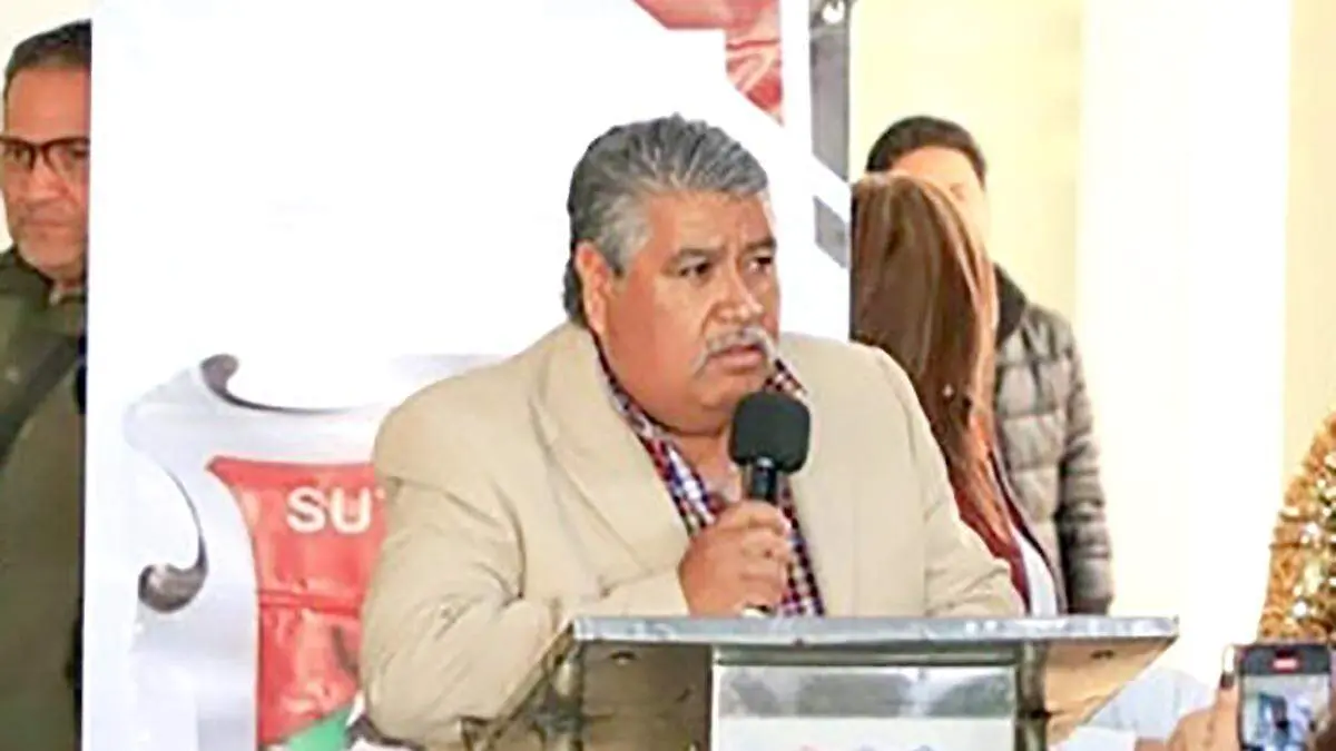 líder del Sutsemop en Fresnillo