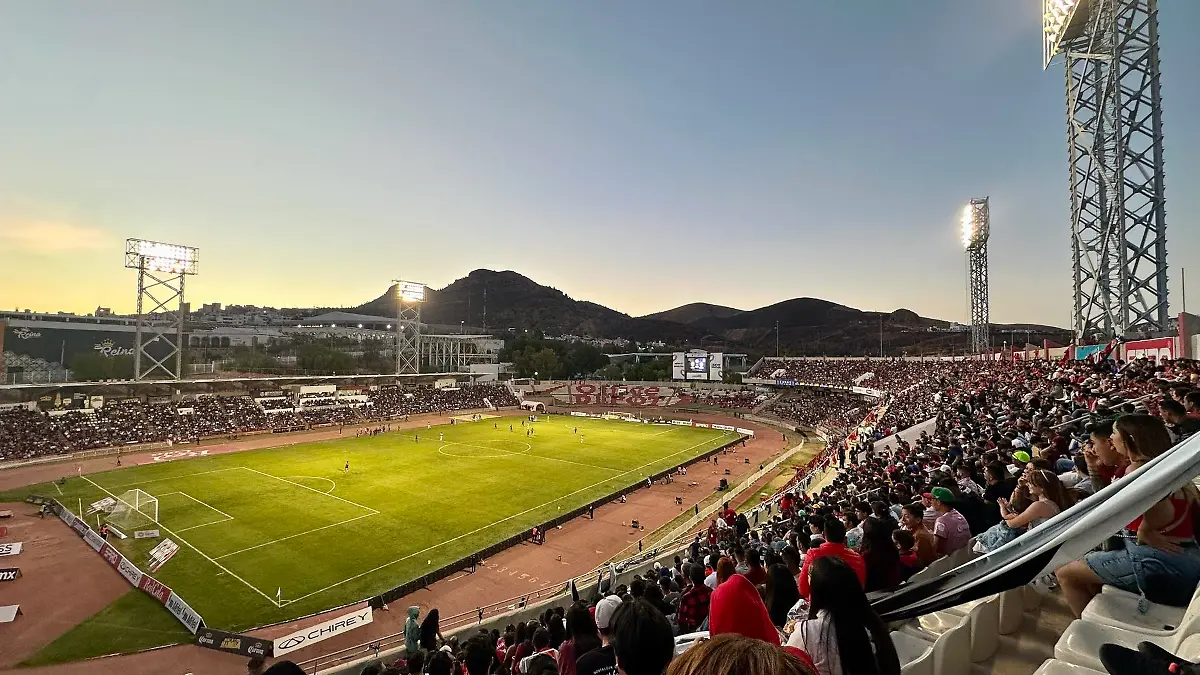 Estadio Carlos Vega Villalba, ciudad de Zacatecas