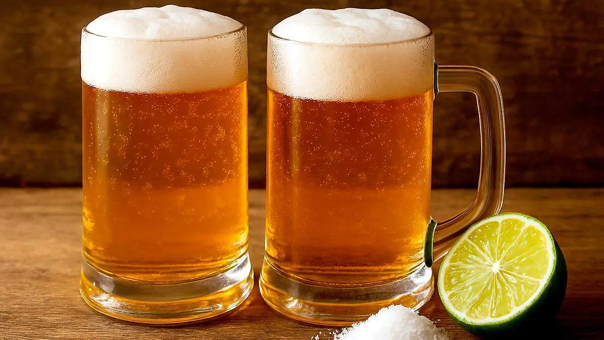 Tarros con cerveza