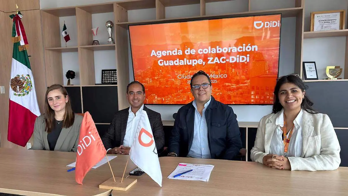 Convenio Ayuntamiento de Guadalupe y Didi