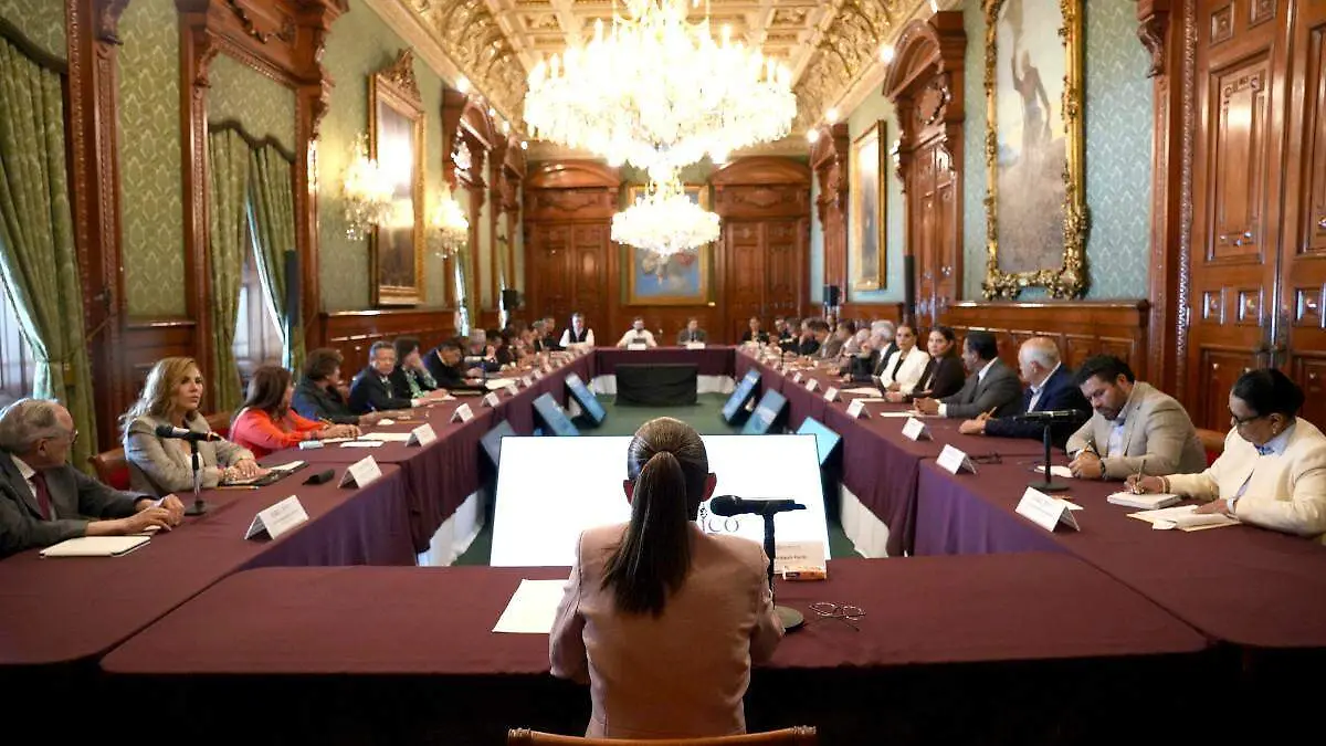 Reunión Gobernadores con la presidenta Claudia Sheinbaum