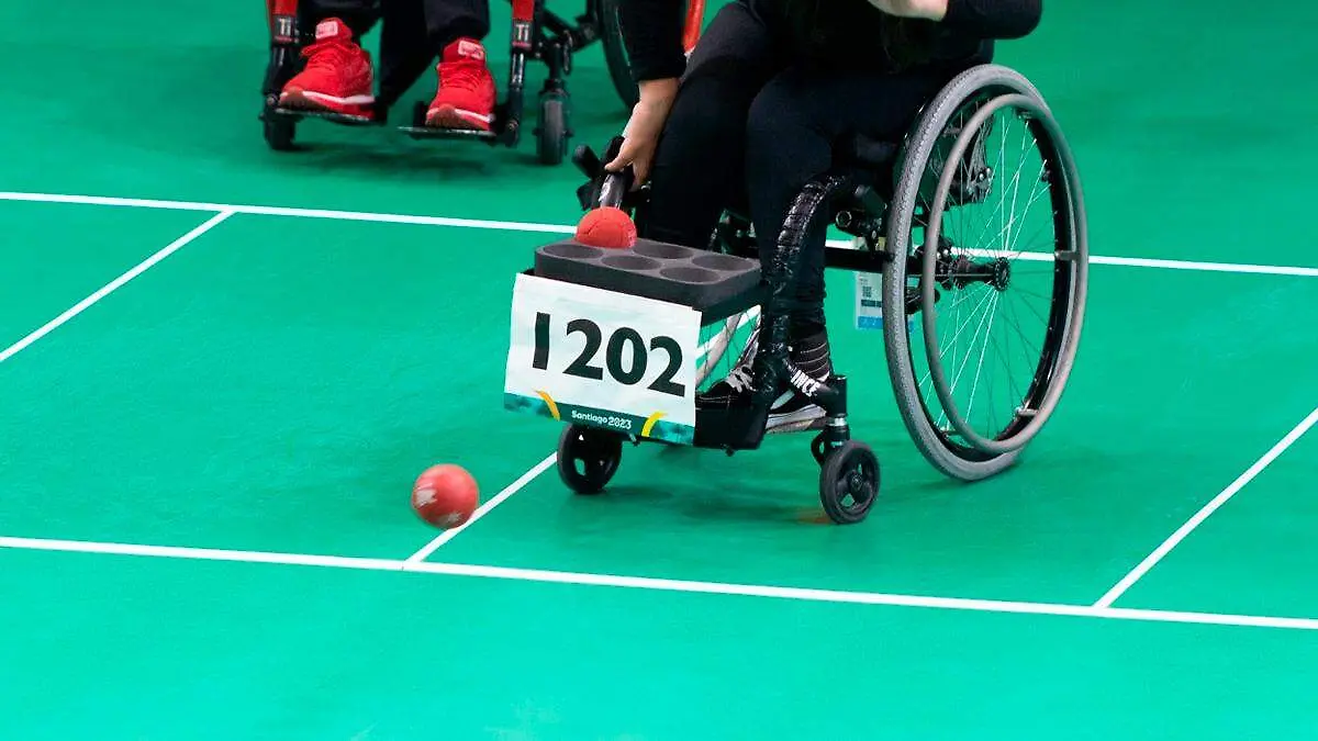 Competencia de boccia