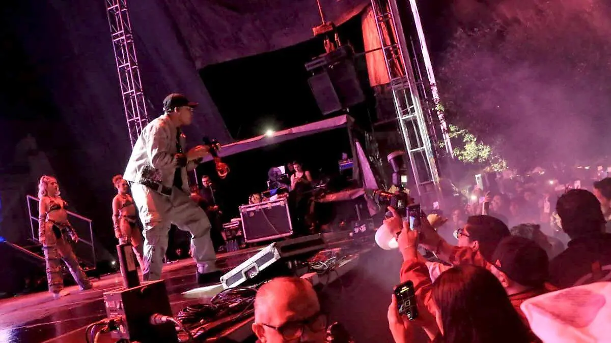 El Malilla en concierto en Guadalupe, Zacatecas
