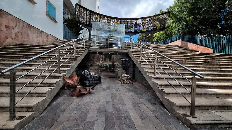 Centro Cultural Alameda, en total abandono