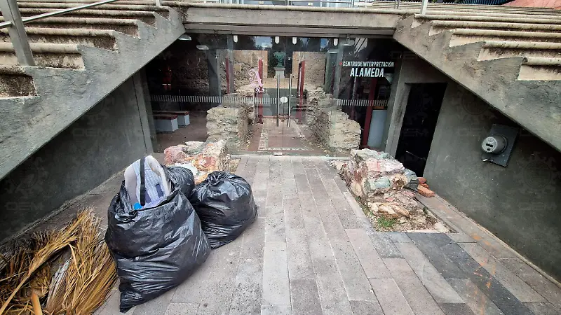 Centro Cultural Alameda, en total abandono