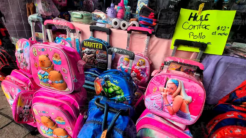 Compra de útiles escolares
