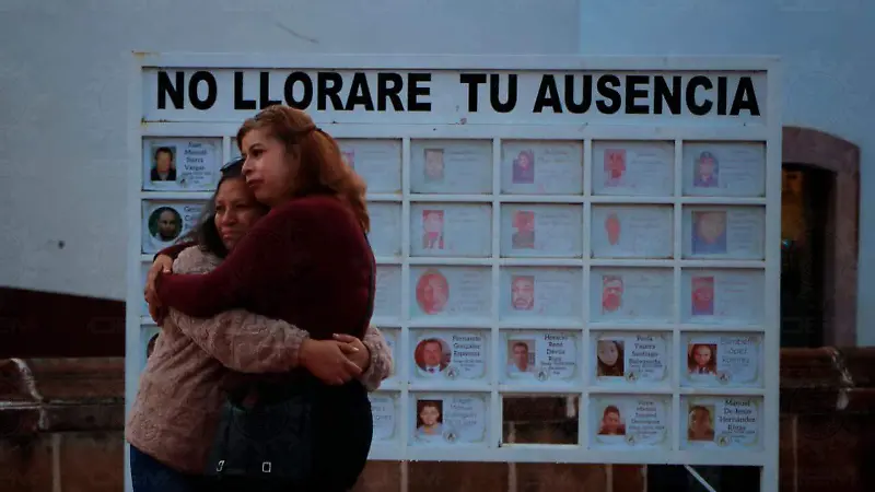 Velada por los desaparecidos en Zacatecas