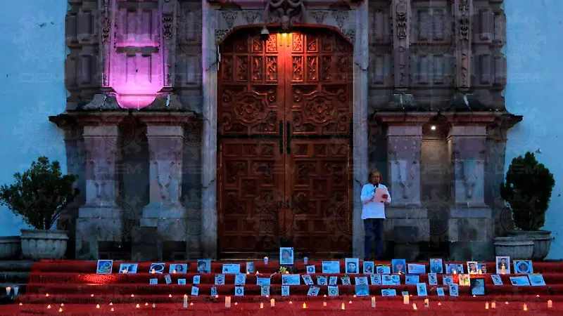 Velada por los desaparecidos en Zacatecas