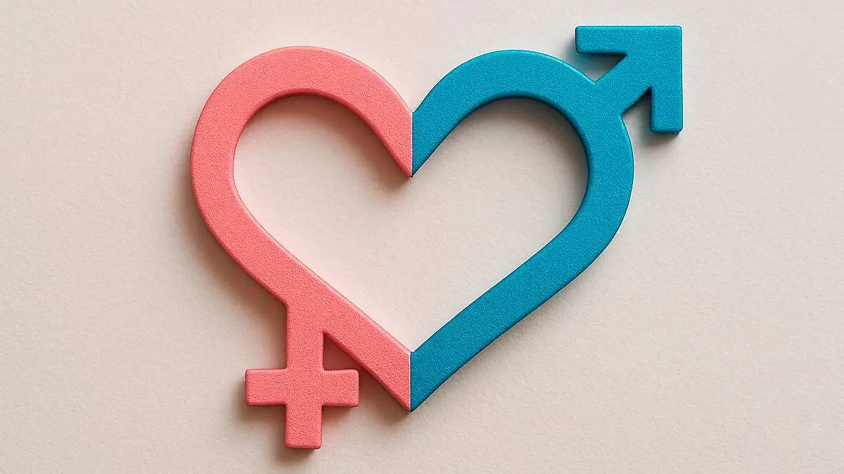 Símbolos sexuales femeninos y masculinos