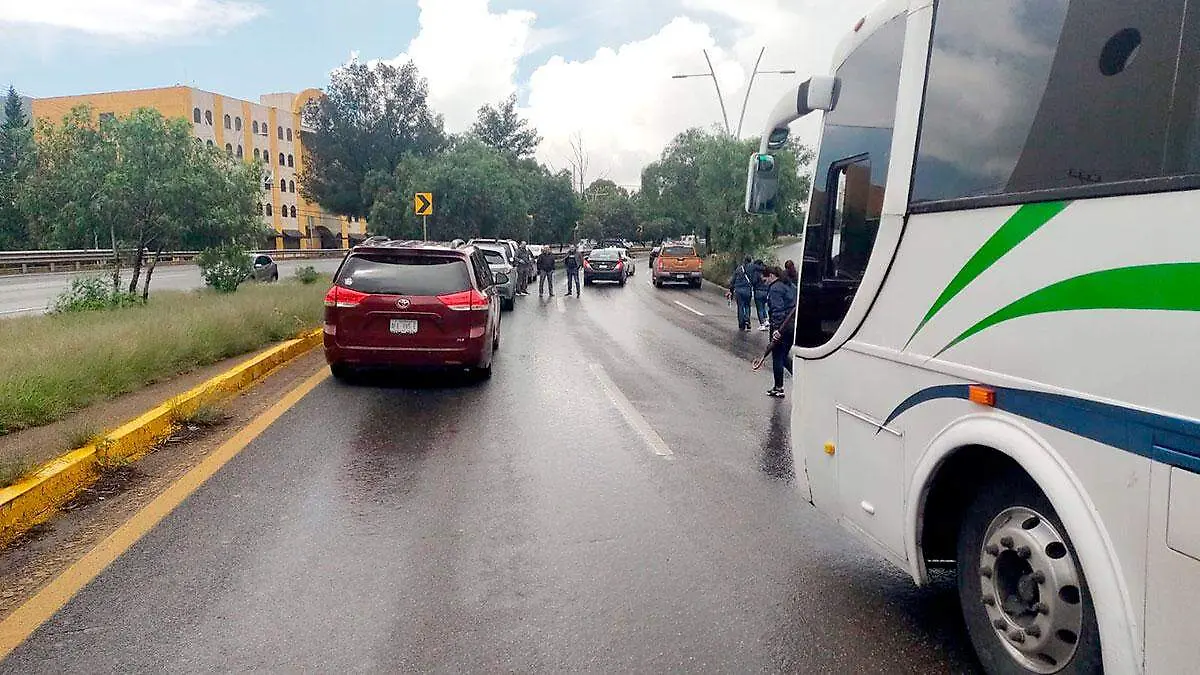 Protesta de docentes normalistas