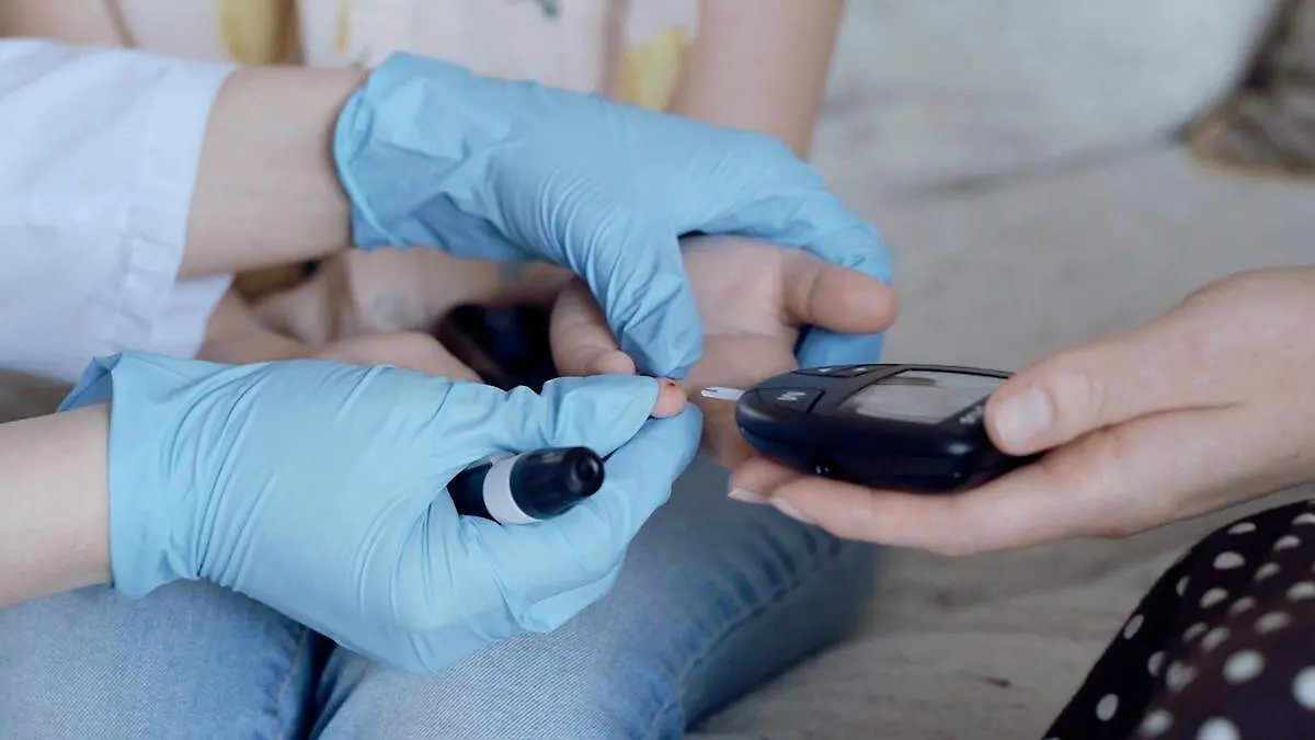 Medidor de glucosa en sangre