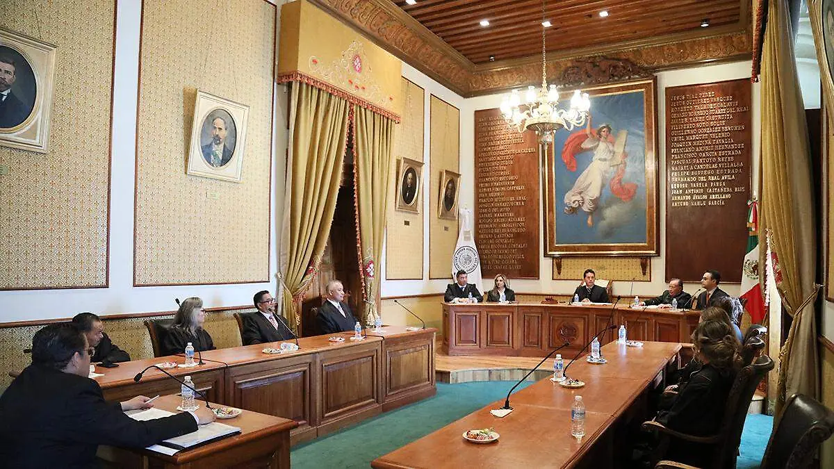 Sesión Tribunal Superior de Justicia del Estado de Zacatecas