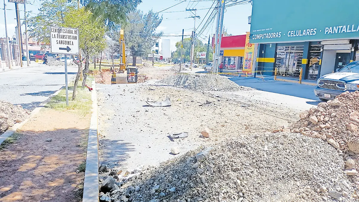 Socavón en Guadalupe, Zacatecas