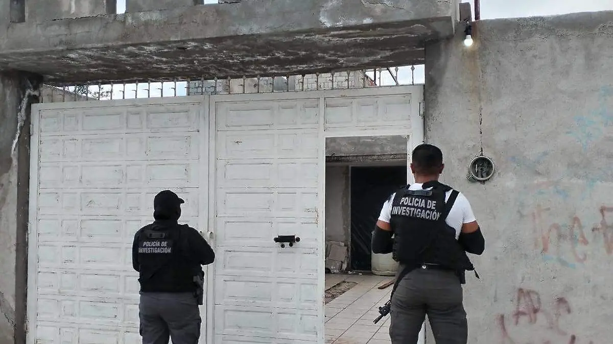 Operativo de cateo Fiscalía General de Justicia de Zacatecas
