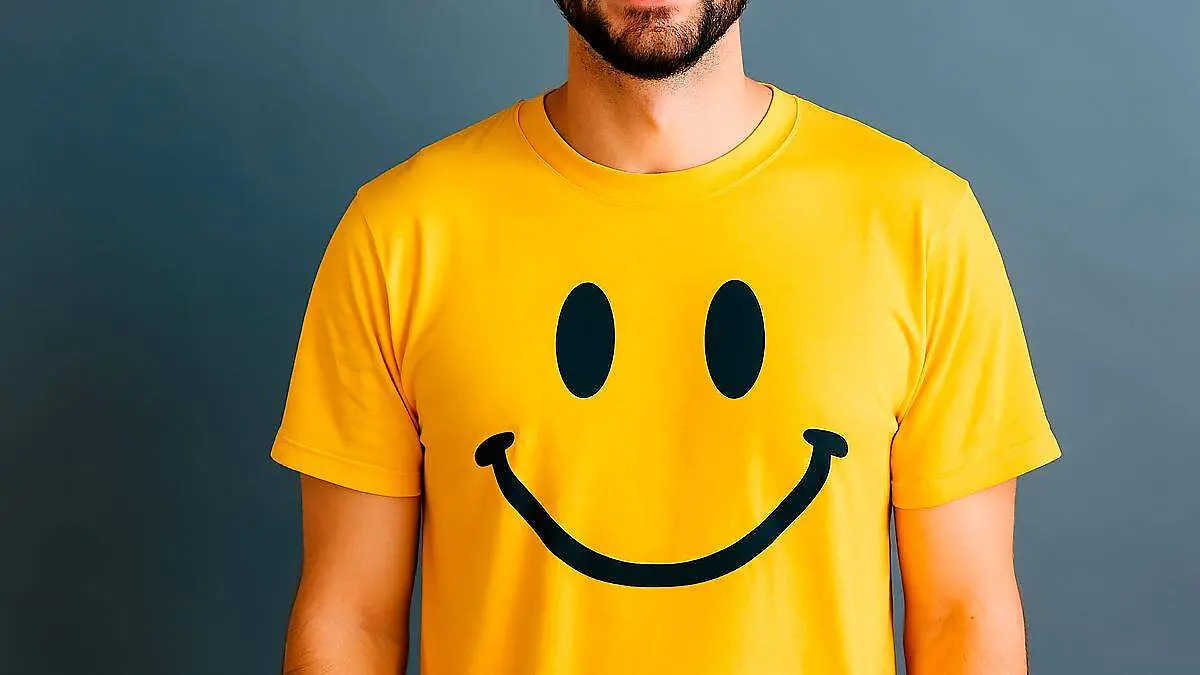 Playera con carita feliz