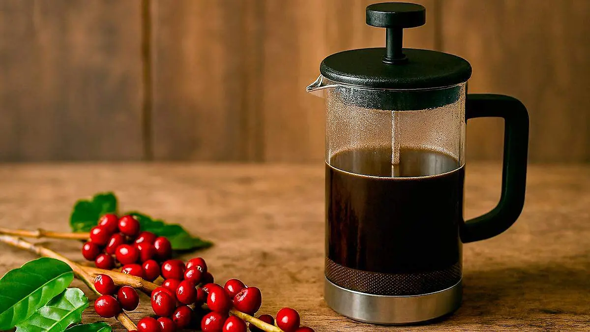 Prensa italiana de café