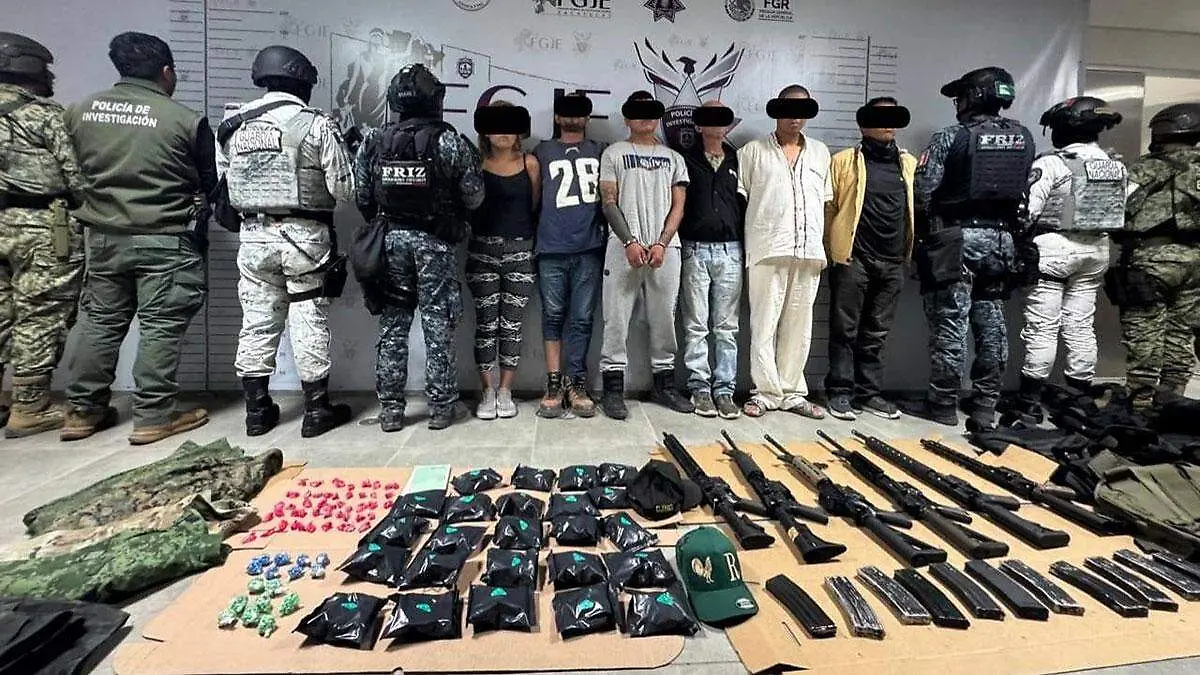 Detenidos en operativos en Tabasco, Zacatecas