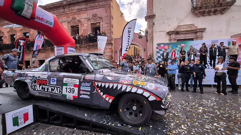 Carrera Panamericana termina en Zacatecas