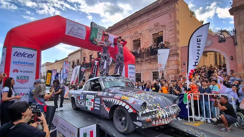 Carrera Panamericana termina en Zacatecas 