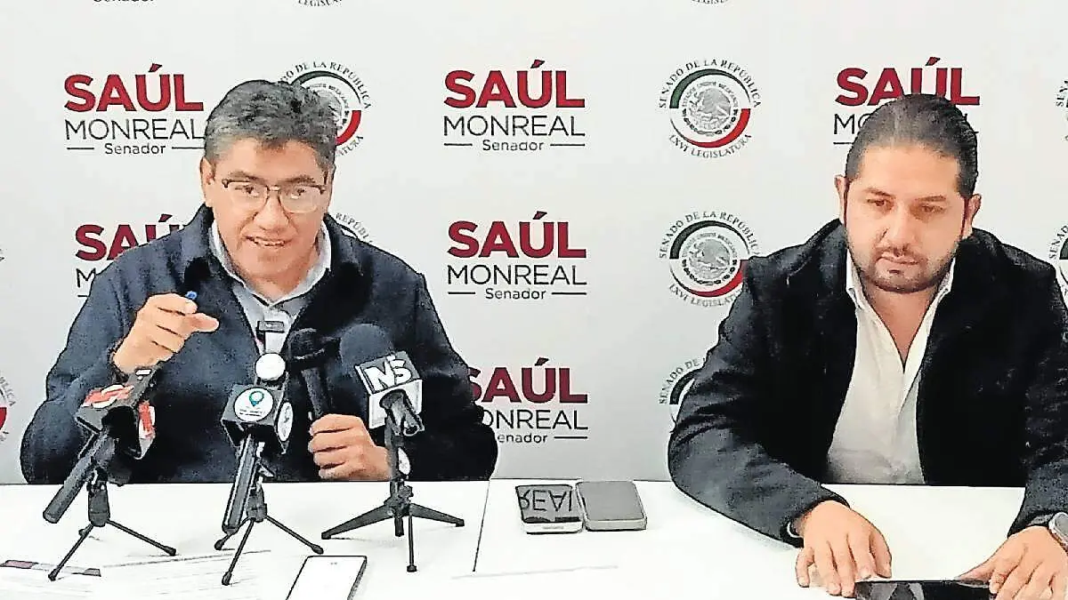 Conferencia de prensa senador Saúl Monreal