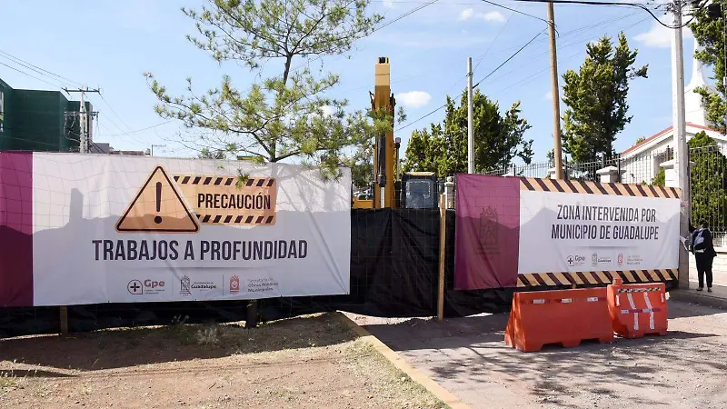 Socavón en Guadalupe, Zacatecas