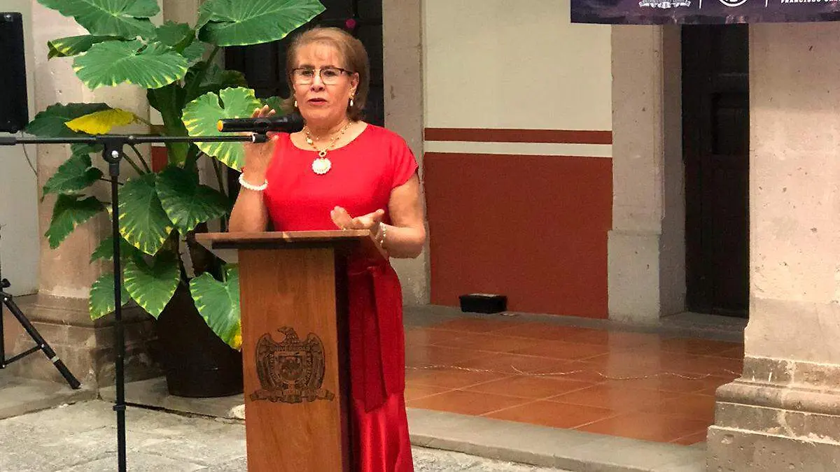 Emilia Recéndez, docente de la UAZ