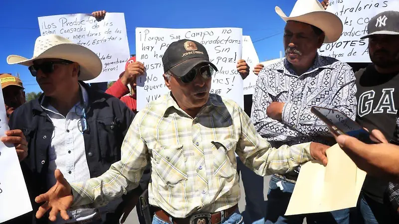 Protesta de productores de Frijol en Zacatecas