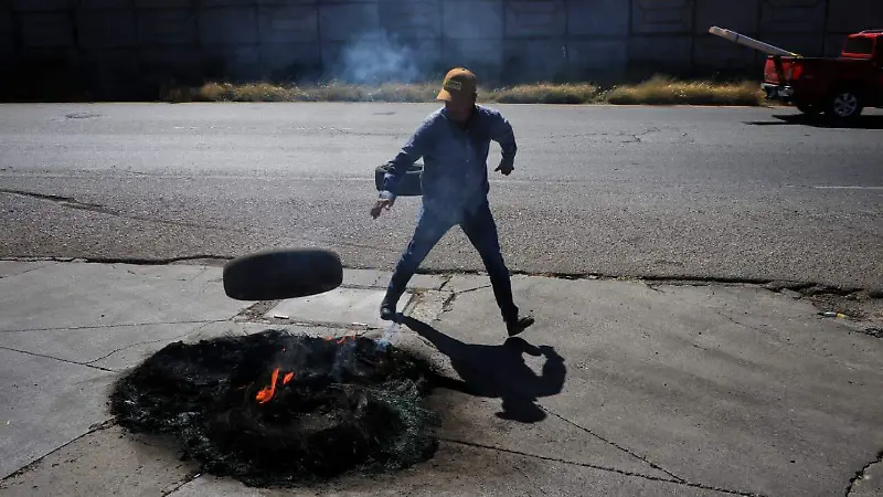 Protesta de productores de Frijol en Zacatecas