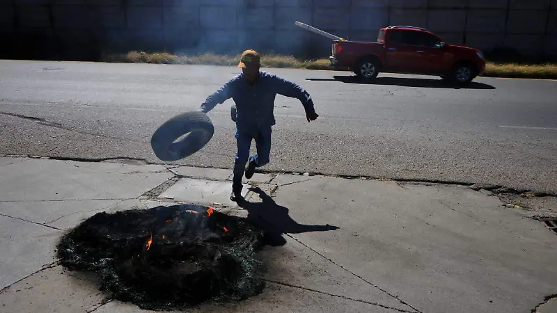 Protesta de productores de Frijol en Zacatecas