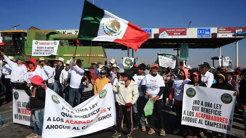 Zacatecas se suma a protesta nacional contra reforma de aguas