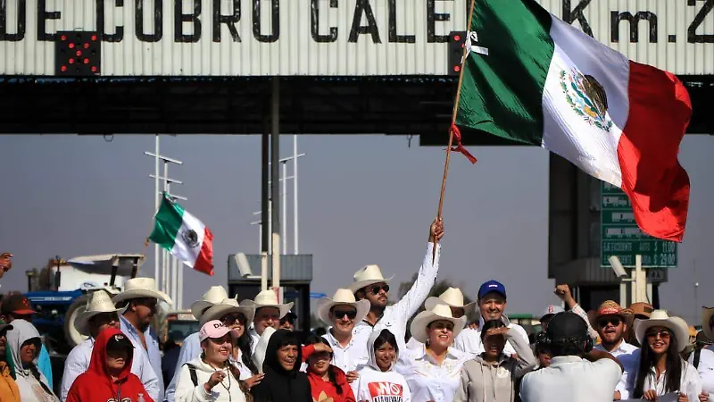 Zacatecas se suma a protesta nacional contra reforma de aguas. 