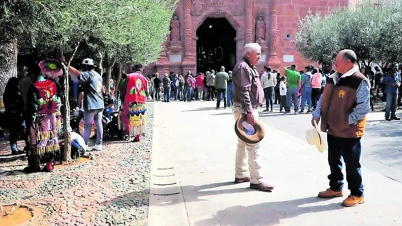 Celebración a la Virgen de Guadalupe en Zacatecas 