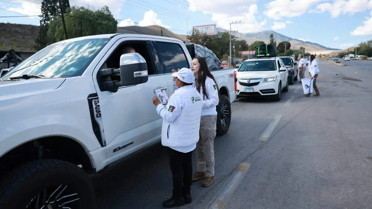 Arribo de migrantes a Zacatecas